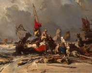 Isabey Louis Gabriel Eugene After a Storm  - Hermitage